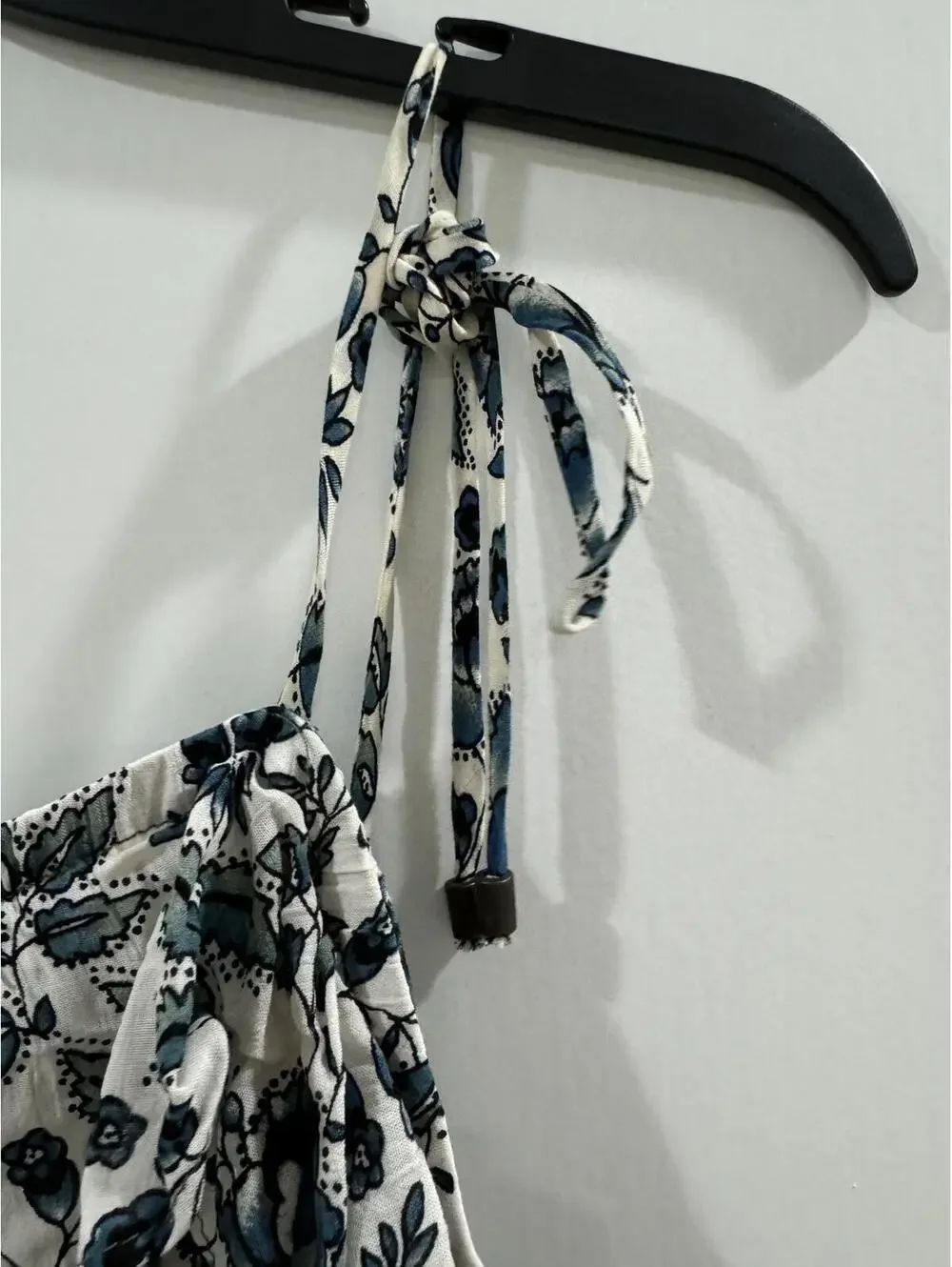 Matilda Jane Good Hart Maisie Floral Ruffle Midi Dress Large Blue White - Picture 5 of 9